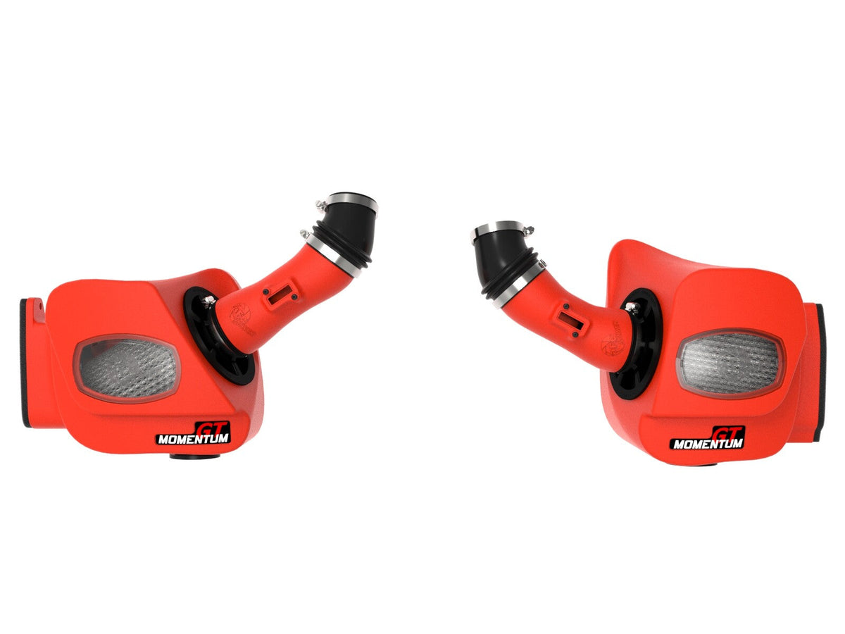 Momentum GT Cold Air Intake System Red w/ Pro Dry S Filter Toyota Land Cruiser (J300) 22-26 V6-3.4L (tt) aFe Power aFe Power