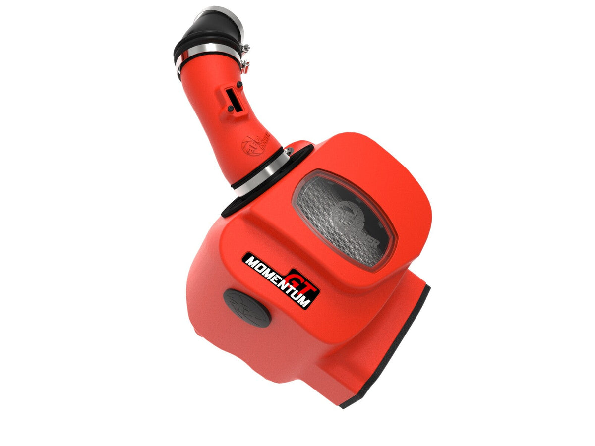 Momentum GT Cold Air Intake System Red w/ Pro Dry S Filter Toyota Land Cruiser (J300) 22-26 V6-3.4L (tt) aFe Power aFe Power