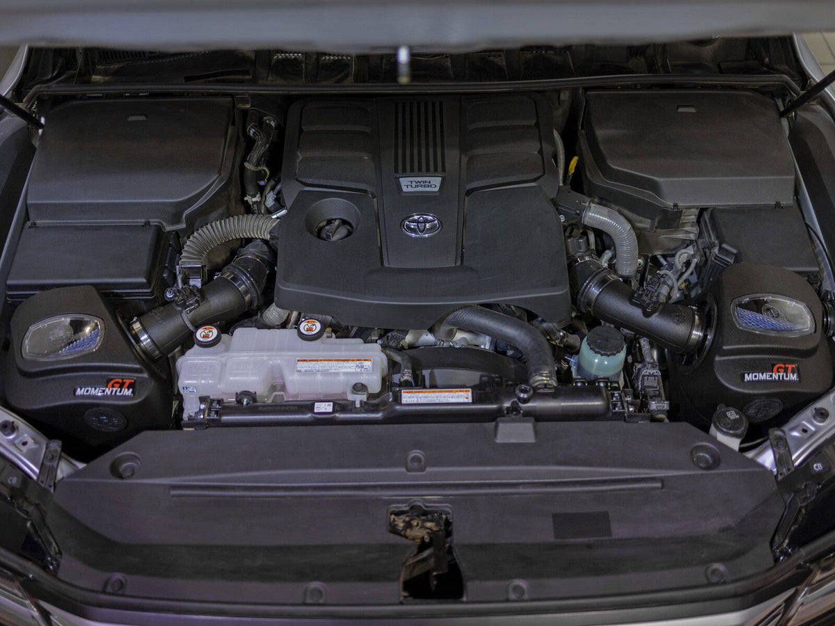 Momentum GT Cold Air Intake System w/ Pro 5R Filter Toyota Land Cruiser (J300) 22-26 V6-3.4L (tt) aFe Power aFe Power