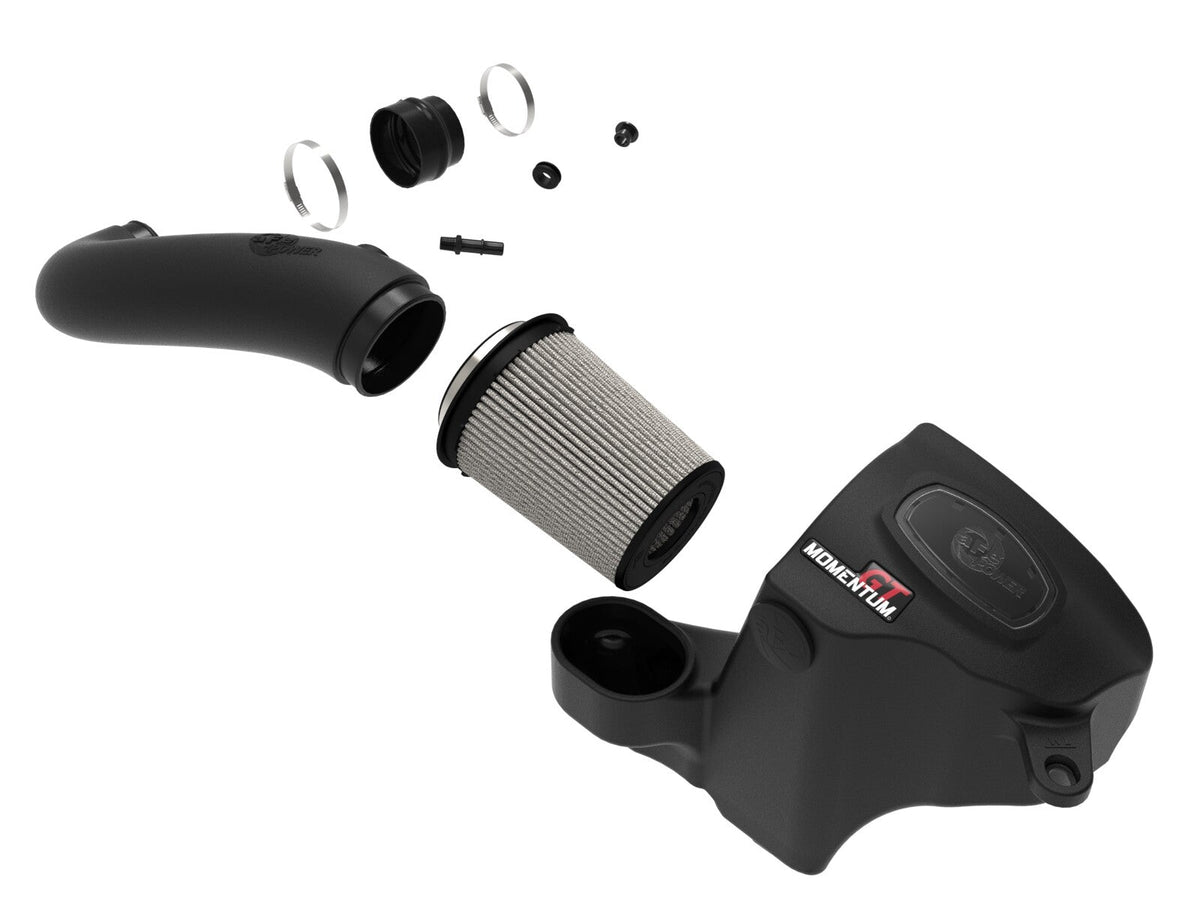Momentum GT Cold Air Intake System w/ Pro Dry S Filter Jeep Grand Cherokee (Wl) 22-24 V8-5.7L Hemi aFe Power aFe Power