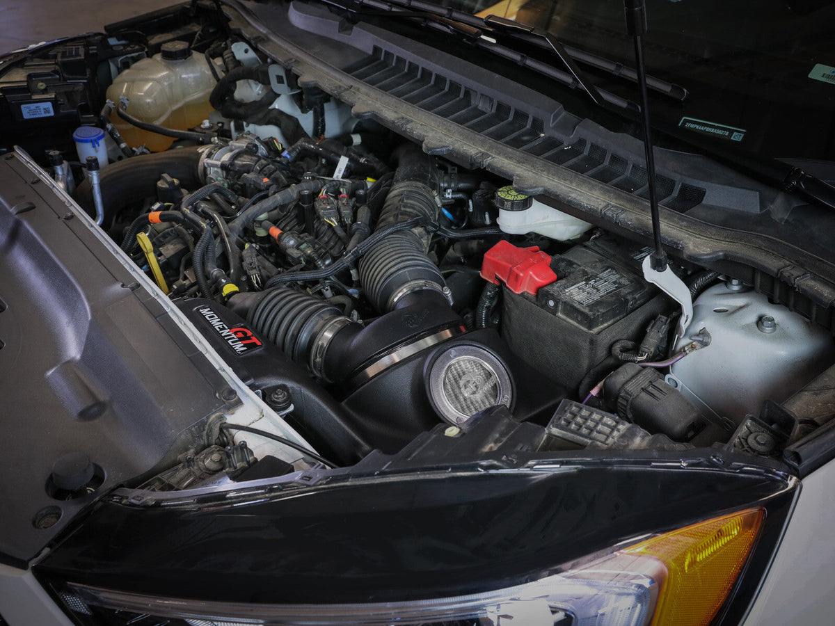 Momentum GT Cold Air Intake System w/ Pro Dry S Filter Ford Edge St 19-24 V6-2.7L (tt) aFe Power aFe Power
