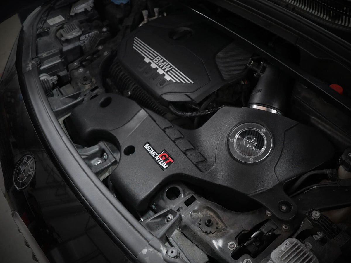 Momentum GT Cold Air Intake System w/ Pro Dry S Filter Mini Cooper S (F55/F56) 15-19 L4-2.0L (t) B46/B48 aFe Power aFe Power