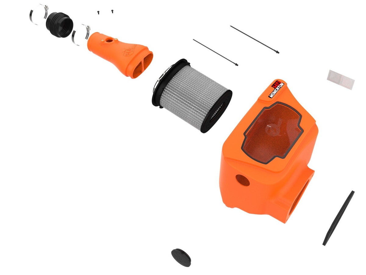 Momentum HD Cold Air Intake System Orange w/ Pro Dry S Filter Toyota Land Cruiser (J300) 22-26 V6-3.3L (td) aFe Power aFe Power