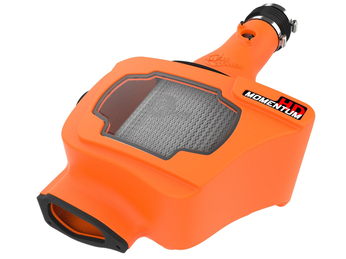 Momentum HD Cold Air Intake System Orange w/ Pro Dry S Filter Toyota Land Cruiser (J300) 22-26 V6-3.3L (td) aFe Power aFe Power