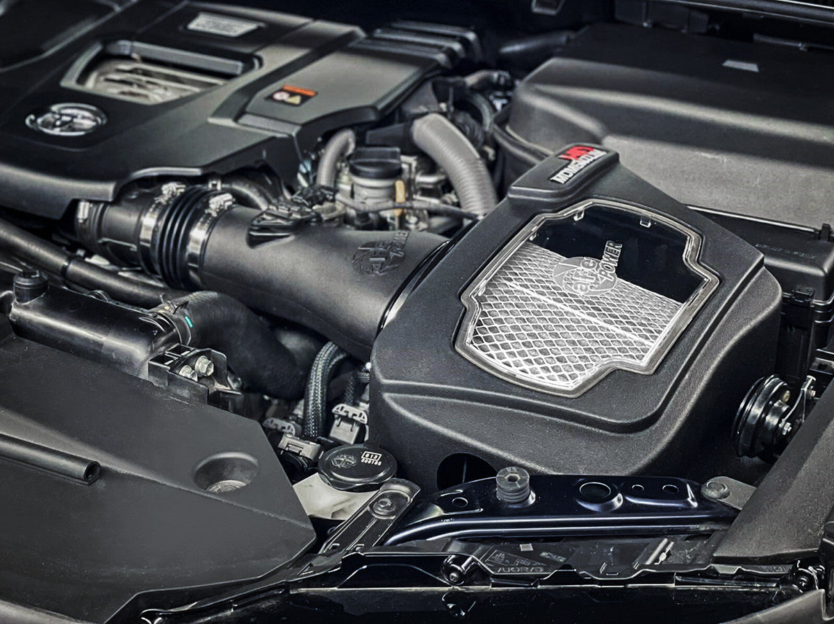 Momentum HD Cold Air Intake System w/ Pro Dry S Filter Toyota Land Cruiser (J300) 22-26 V6-3.3L (td) aFe Power aFe Power