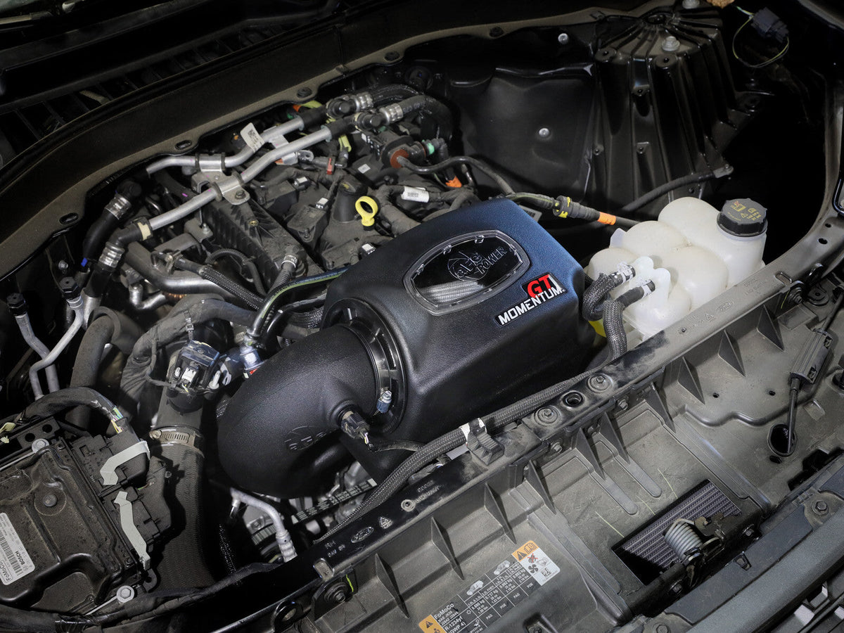 Momentum GT Cold Air Intake System w/ Pro Dry S Filter Ford Explorer 20-24 L4-2.3L (t) aFe Power aFe Power