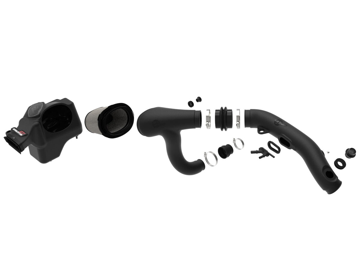 Momentum GT Cold Air Intake System w/ Pro Dry S Filter Ford Ranger Raptor 24-26 V6-3.0L (tt) aFe Power aFe Power
