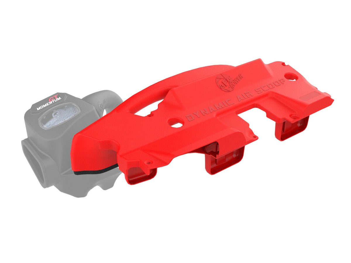 Dynamic Air Scoop XL D.A.S. Red For Intake kits 50-70119D and 50-70119R aFe Power aFe Power