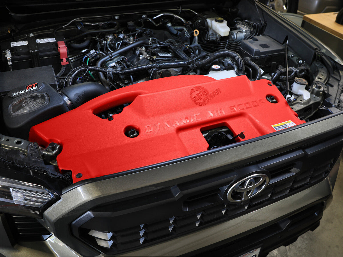 Dynamic Air Scoop XL D.A.S. Red For Intake kits 50-70119D and 50-70119R aFe Power aFe Power