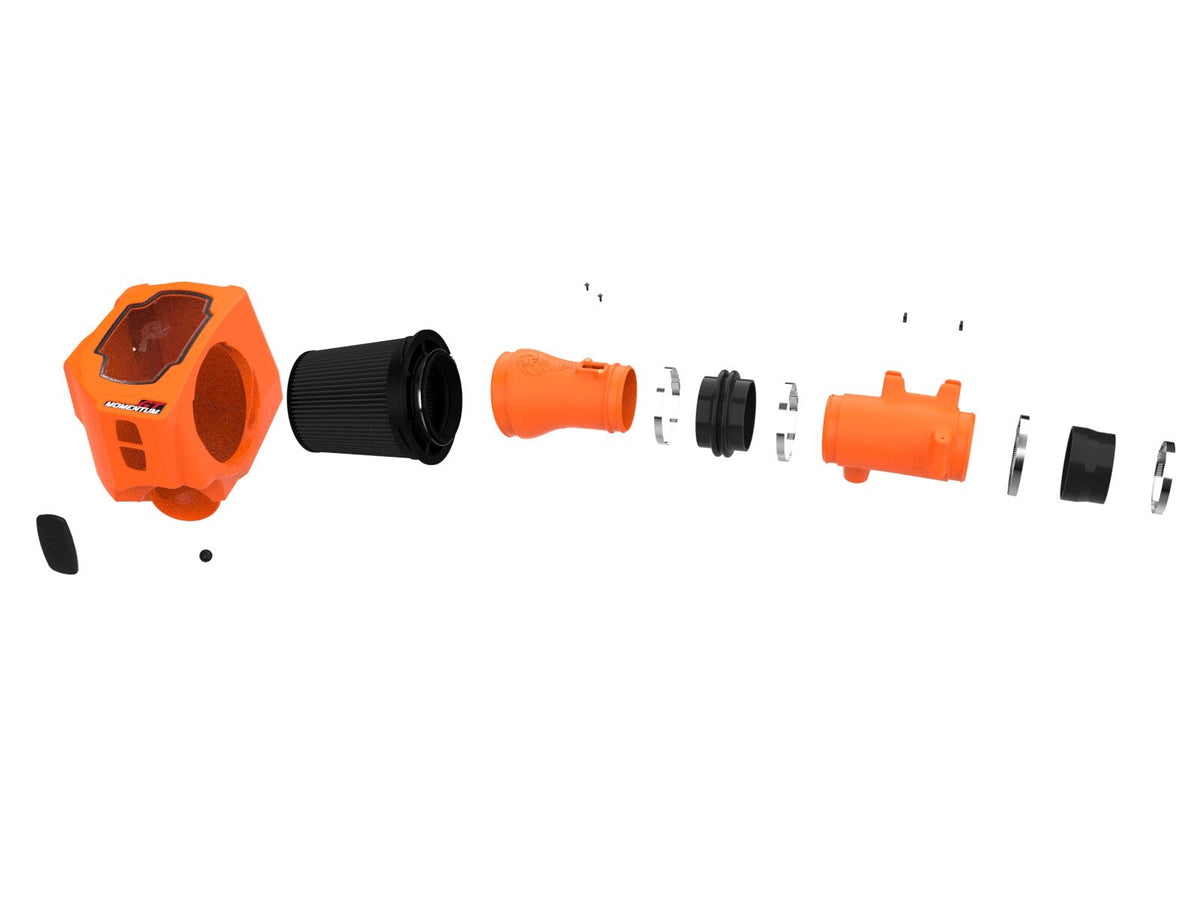 Momentum GT Cold Air Intake System Orange w/ Black Pro 5R Filter Ram 1500 25-26 L6-3.0L (tt) aFe Power aFe Power