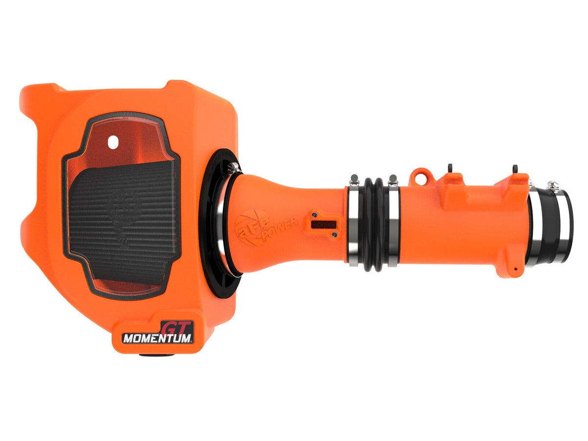 Momentum GT Cold Air Intake System Orange w/ Black Pro 5R Filter Ram 1500 25-26 L6-3.0L (tt) aFe Power aFe Power