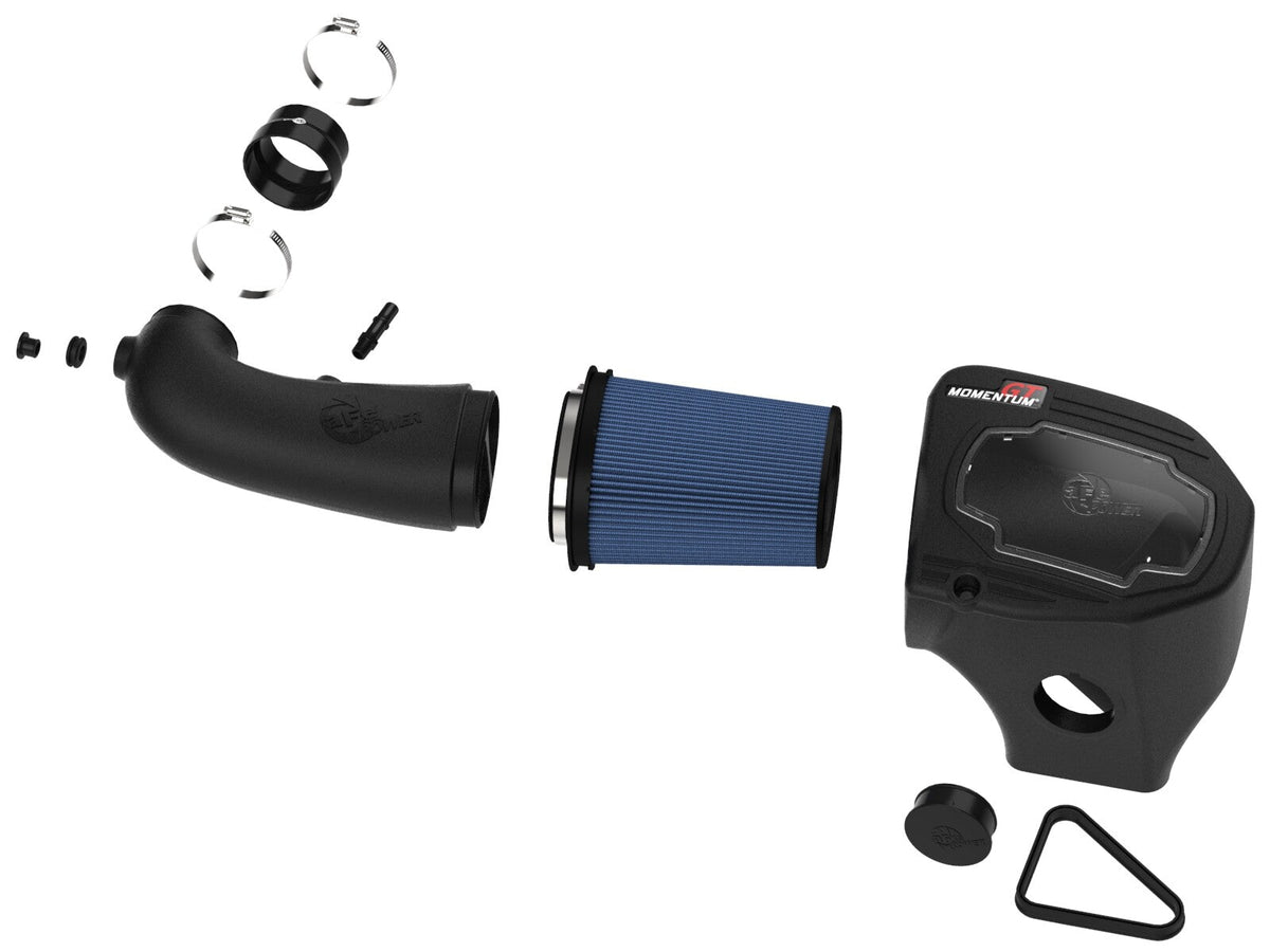 Momentum GT Cold Air Intake System w/ Pro 5R Filter Dodge Challenger 11-23 V8-5.7L w/ Shaker Hood aFe Power aFe Power