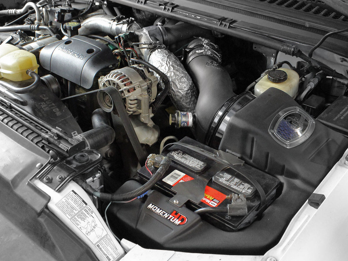 Momentum HD Cold Air Intake System w/ Pro 10R Filter Ford Diesel Trucks 99-03 V8-7.3L (td) aFe Power aFe Power