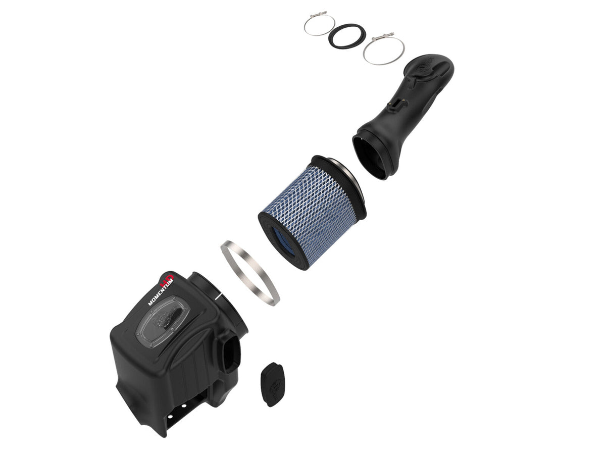 Momentum HD Cold Air Intake System w/ Pro 10R Filter Ford Diesel Trucks 11-16 V8-6.7L (td) aFe Power aFe Power