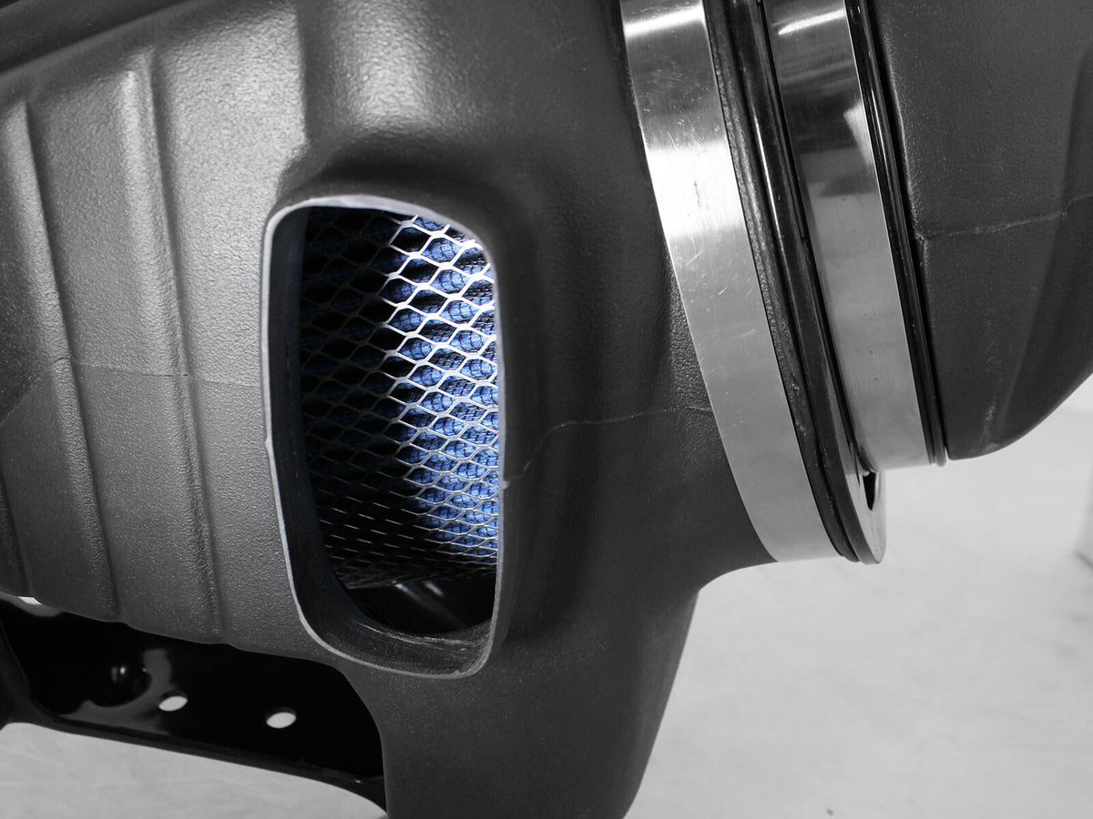 Momentum HD Cold Air Intake System w/ Pro 10R Filter Ford Diesel Trucks 11-16 V8-6.7L (td) aFe Power aFe Power