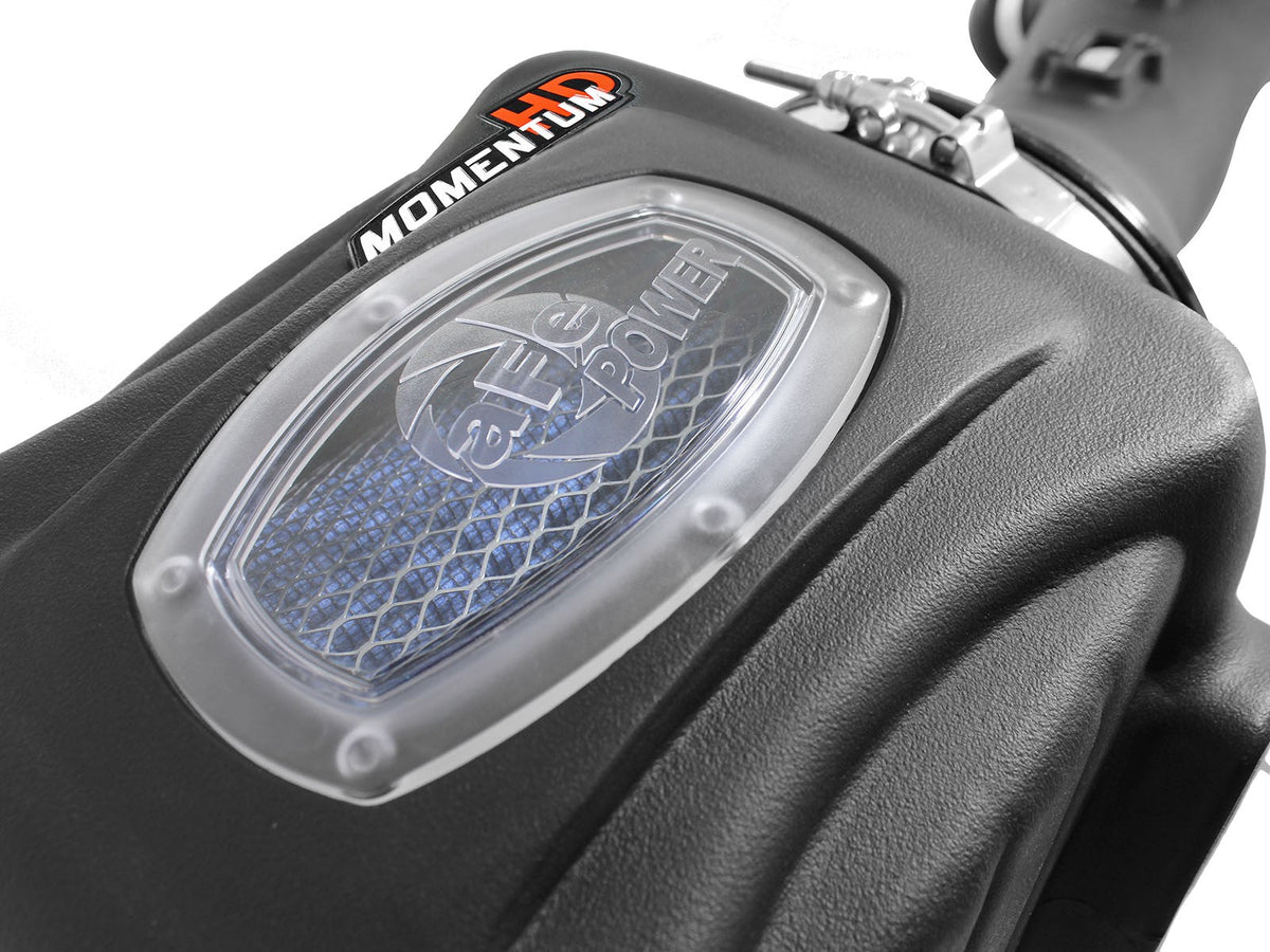 Momentum HD Cold Air Intake System w/ Pro 10R Filter Ford Diesel Trucks 11-16 V8-6.7L (td) aFe Power aFe Power
