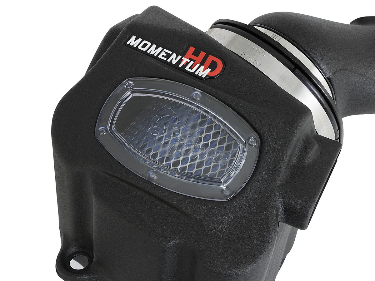 Momentum HD Cold Air Intake System w/ Pro 10R Filter Ford Diesel Trucks 17-19 V8-6.7L (td) aFe Power aFe Power