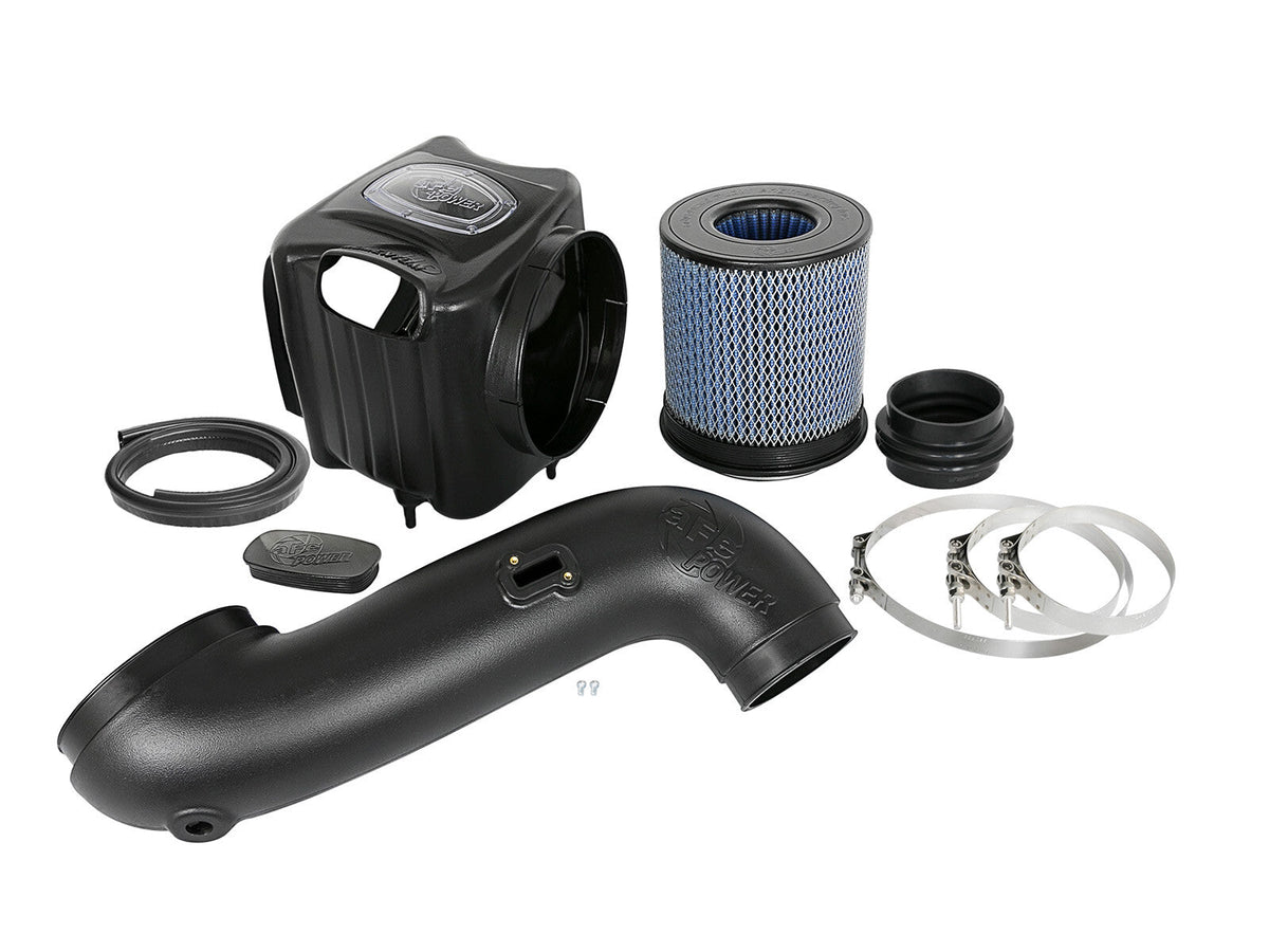 Momentum HD Cold Air Intake System w/ Pro 10R Filter GM Diesel Trucks 07.5-10 V8-6.6L (td) Lmm aFe Power aFe Power