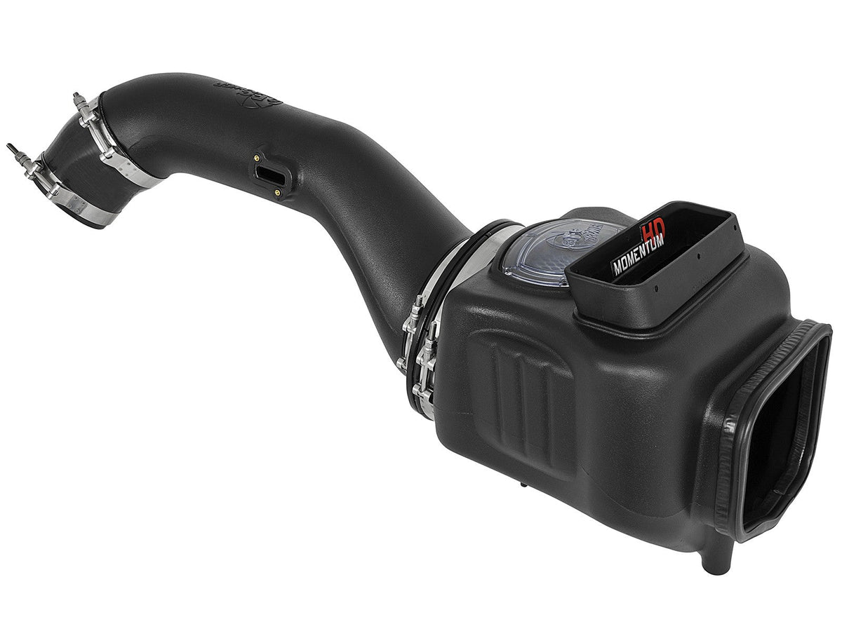 Momentum HD Cold Air Intake System w/ Pro 10R Filter GM Diesel Trucks 17-19 V8-6.6L (td) L5P aFe Power aFe Power