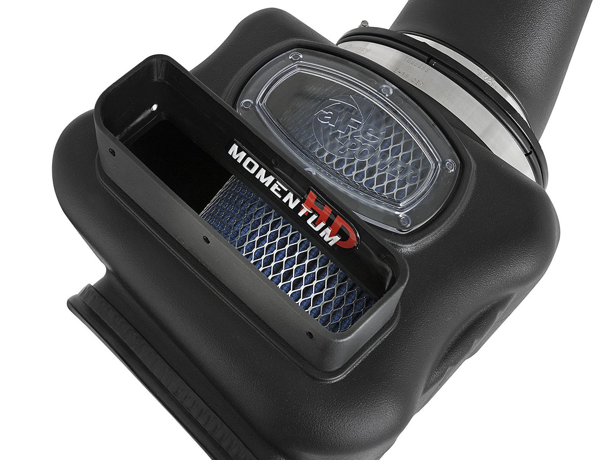 Momentum HD Cold Air Intake System w/ Pro 10R Filter GM Diesel Trucks 17-19 V8-6.6L (td) L5P aFe Power aFe Power