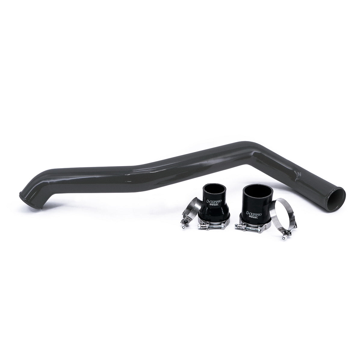 2011-2016 Silverado/Sierra 2500/3500 Hot Side Tube Kingsport Grey - HSP Diesel