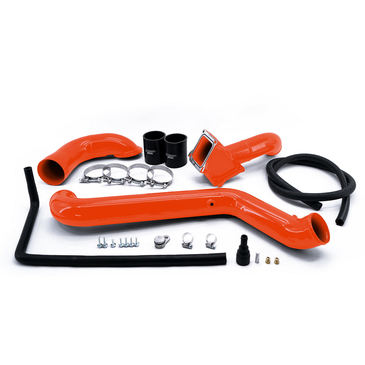 2011-2016 Chevrolet / GMC Max Flow Bridge/ Cold Side Tube/ Turbo Inlet M&M Orange - HSP Diesel