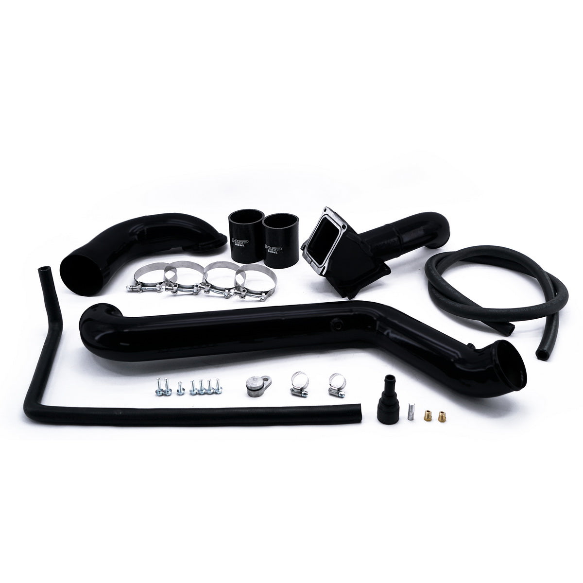 2011-2016 Chevrolet / GMC Max Flow Bridge/ Cold Side Tube/ Turbo Inlet Silk Satin Black HSP Diesel