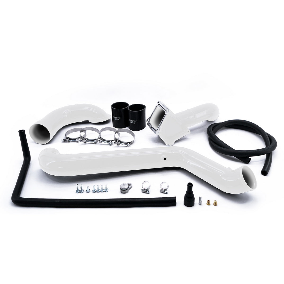 2011-2016 Chevrolet / GMC Max Flow Bridge/ Cold Side Tube/ Turbo Inlet Polar White - HSP Diesel