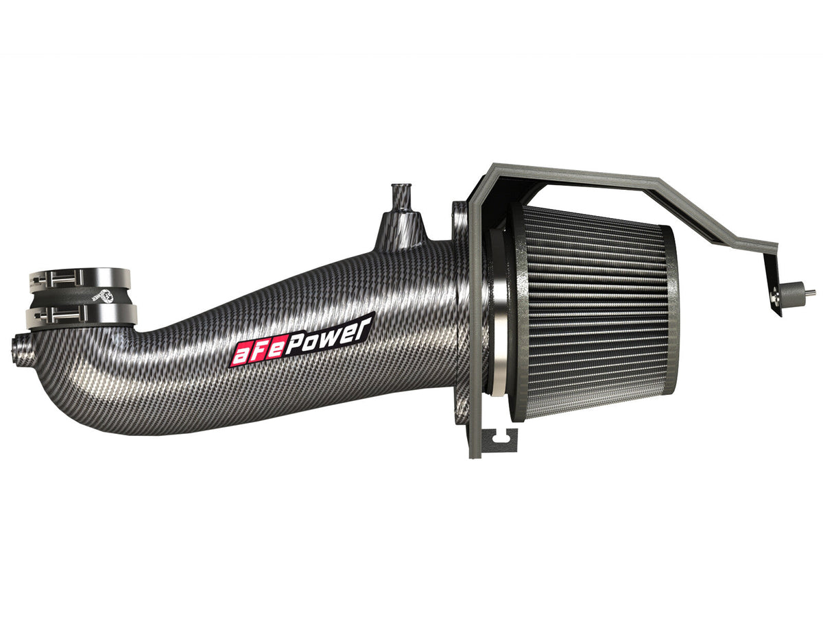Track Series Carbon Fiber Intake System w/ Pro Dry S Filter Dodge Challenger/Charger/Chrysler 300C 11-23 V8-5.7L Hemi aFe Power aFe Power