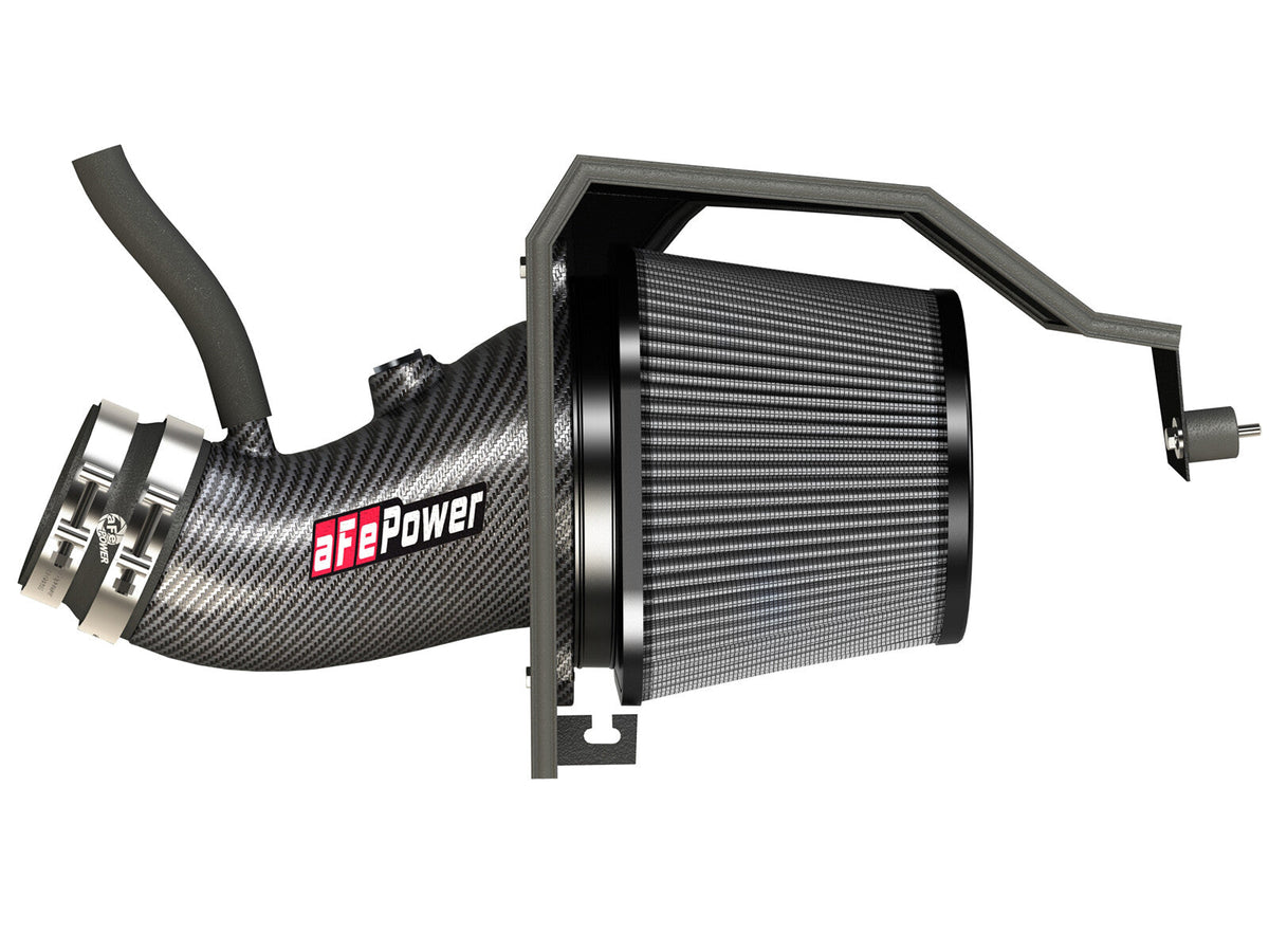 Track Series Carbon Fiber Intake System w/ Pro Dry S Filter Dodge Challenger/Charger/ Chrysler 300 SRT8/SRT 11-23 V8-6.4L Hemi aFe Power aFe Power