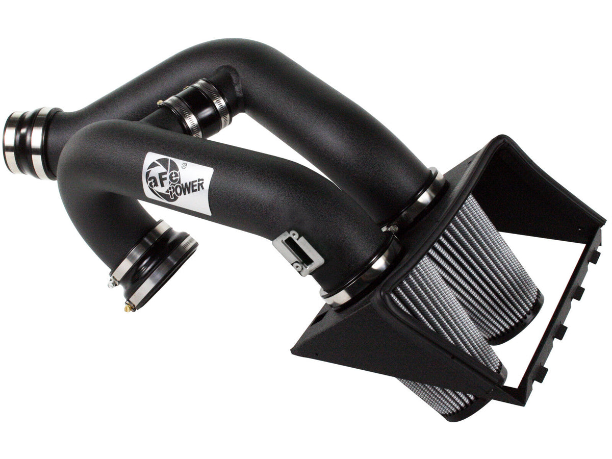 Rapid Induction Cold Air Intake System w/ Pro Dry S Filter Ford F-150 2011 V6-3.5L (tt) aFe Power aFe Power