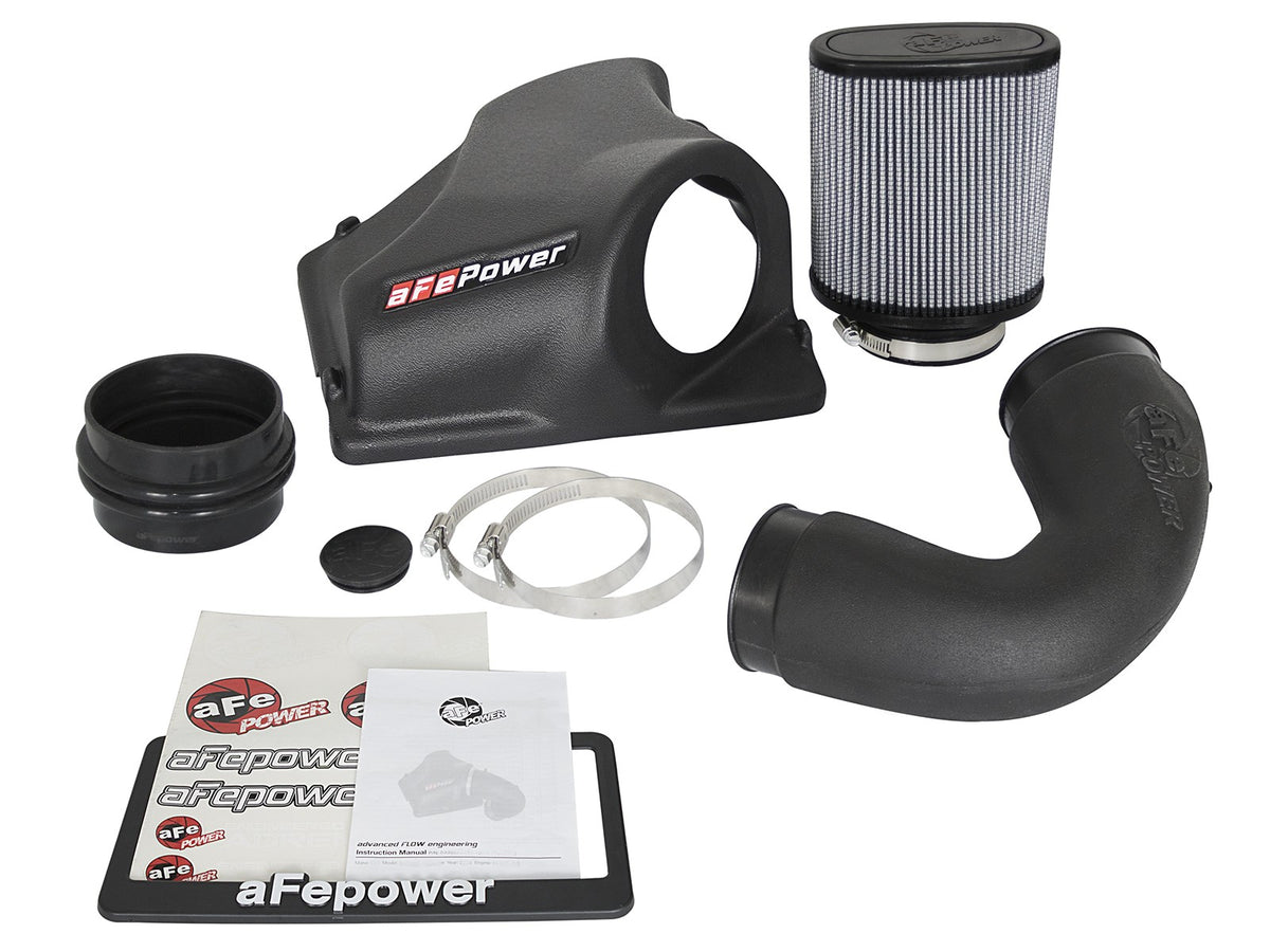 Rapid Induction Cold Air Intake System w/ Pro Dry S Filter BMW 330i/430i (F3X) 16-20 L4-2.0L (t) B46/B48 aFe Power