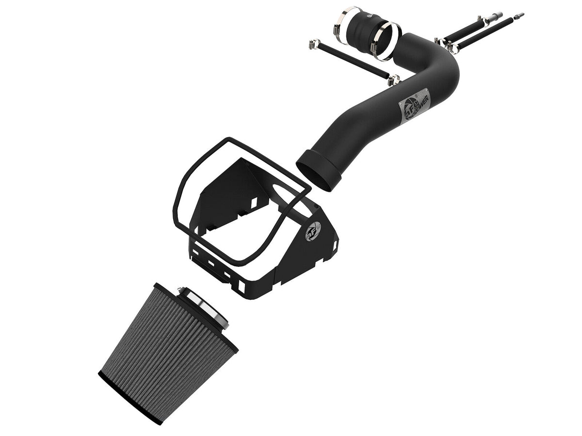 Rapid Induction Cold Air Intake System w/ Pro Dry S Filter Ford Super Duty 17-19 V8-6.2L aFe Power aFe Power