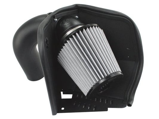 Magnum Force Stage-2 Cold Air Intake System w/ Pro Dry S Filter Dodge Diesel Trucks 07.5-12 L6-6.7L (td) aFe Power aFe Power
