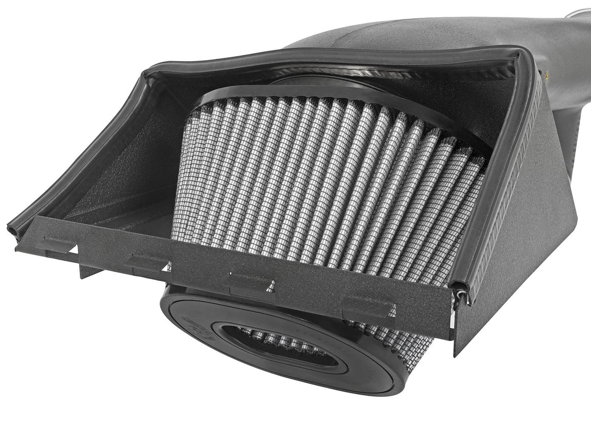 Rapid Induction Cold Air Intake System w/ Pro Dry S Filter Ford F-150 12-14 V6-3.5L (tt) aFe Power aFe Power