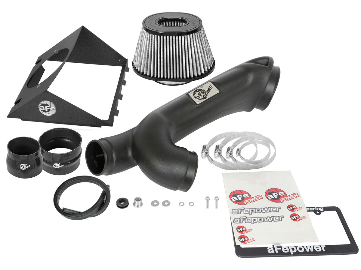 Rapid Induction Cold Air Intake System w/ Pro Dry S Filter Ford F-150 12-14 V6-3.5L (tt) aFe Power aFe Power