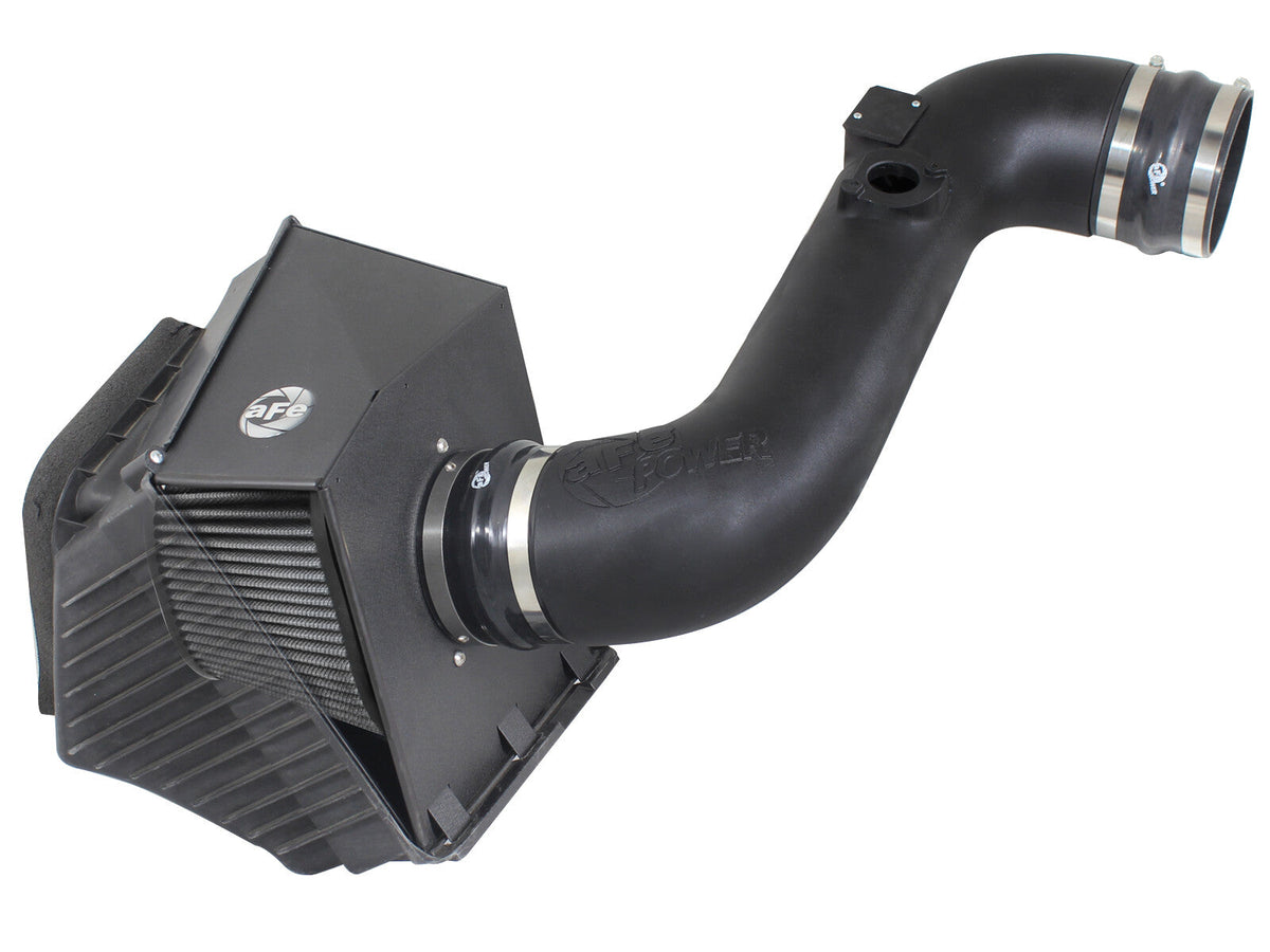 Rapid Induction Cold Air Intake System w/ Pro Dry S Filter GM Diesel Trucks 11-16 V8-6.6L (td) Lml aFe Power aFe Power