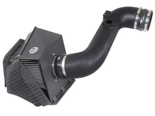 Rapid Induction Cold Air Intake System w/ Pro Dry S Filter GM Diesel Trucks 11-16 V8-6.6L (td) Lml aFe Power aFe Power