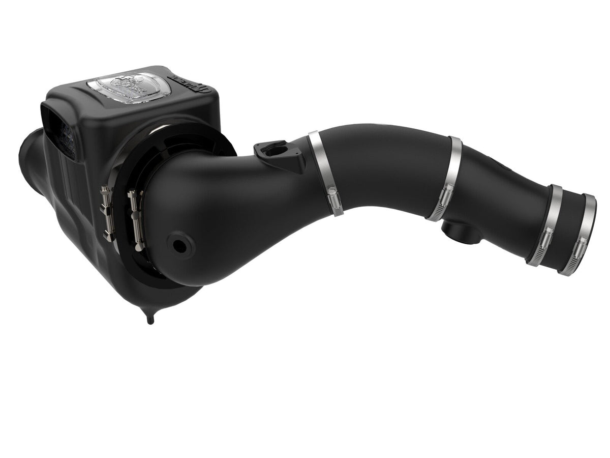 Momentum HD Cold Air Intake System w/ Pro Dry S Filter Ford Diesel Trucks 03-07 V8-6.0L (td) aFe Power aFe Power