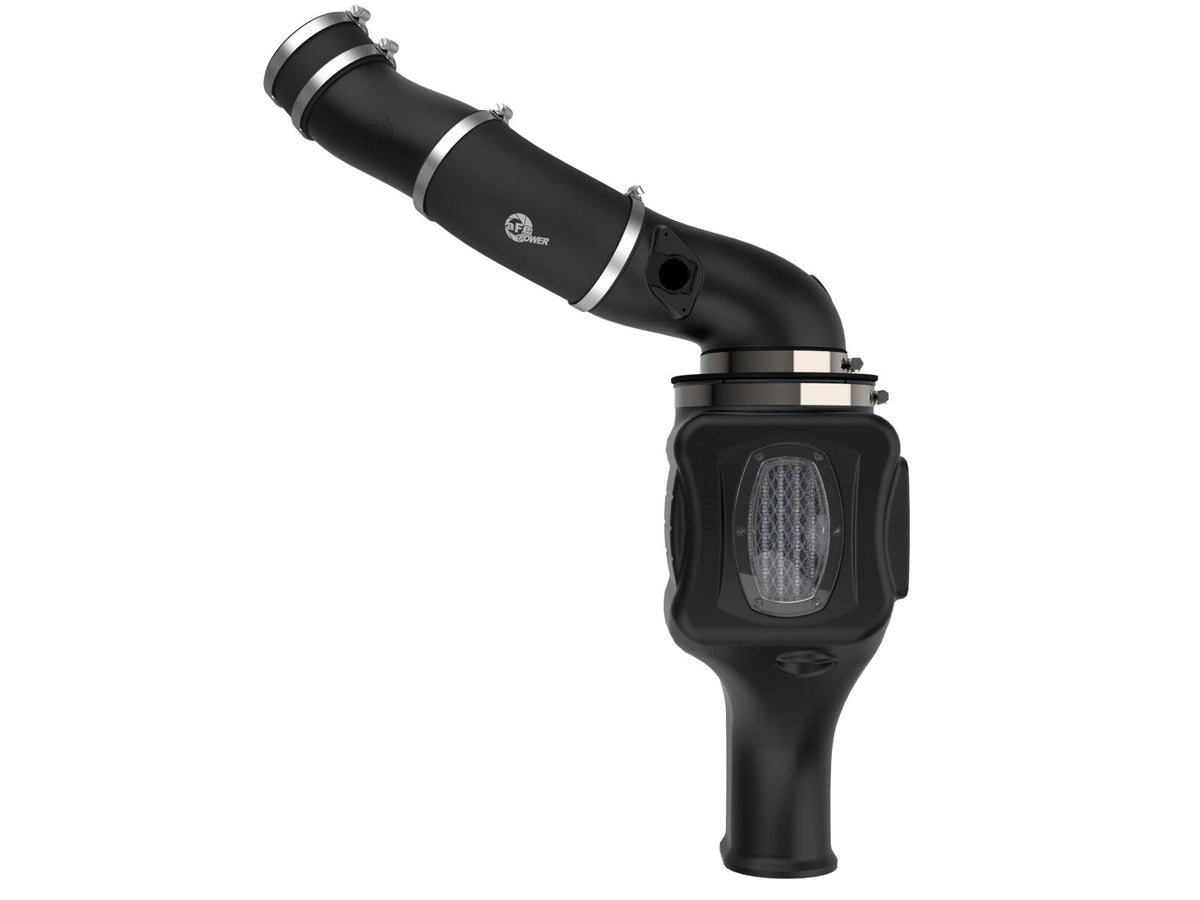 Momentum HD Cold Air Intake System w/ Pro Dry S Filter Ford Diesel Trucks 03-07 V8-6.0L (td) aFe Power aFe Power