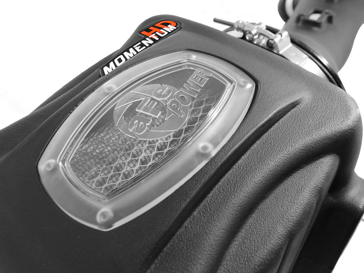 Momentum HD Cold Air Intake System w/ Pro Dry S Filter Ford Diesel Trucks 11-16 V8-6.7L (td) aFe Power aFe Power