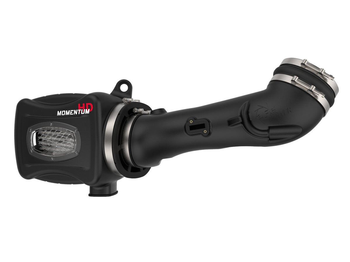 Momentum HD Cold Air Intake System w/ Pro Dry S Filter Ford Diesel Trucks 11-16 V8-6.7L (td) aFe Power aFe Power