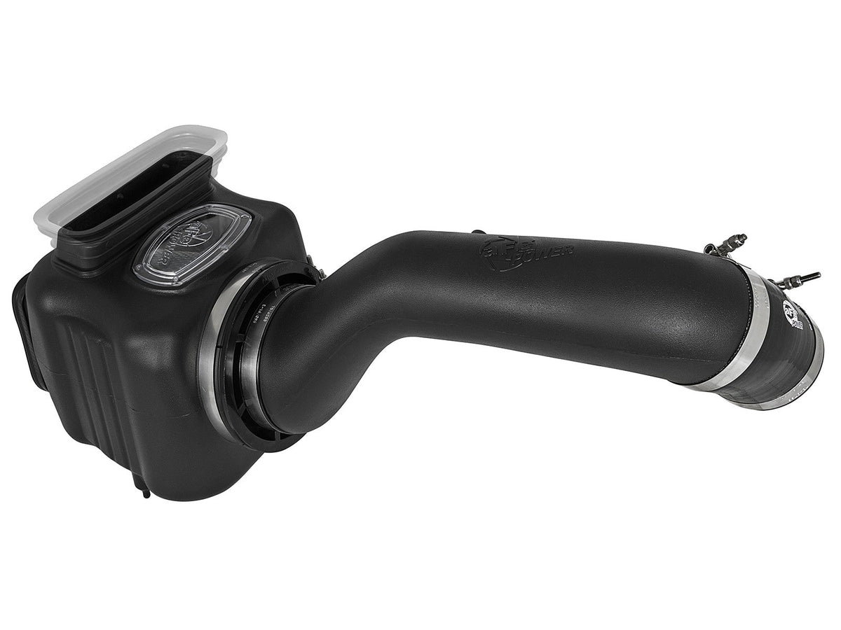 Momentum HD Cold Air Intake System w/ Pro Dry S Filter GM Diesel Trucks 17-19 V8-6.6L (td) L5P aFe Power aFe Power