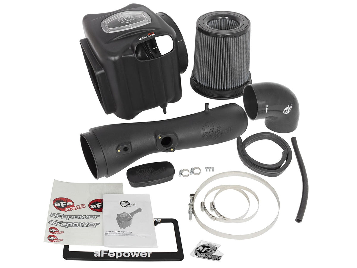 Momentum GT Cold Air Intake System w/ Pro Dry S Filter GM Silverado/Sierra 2500/3500HD 09-15 V8-6.0L aFe Power aFe Power