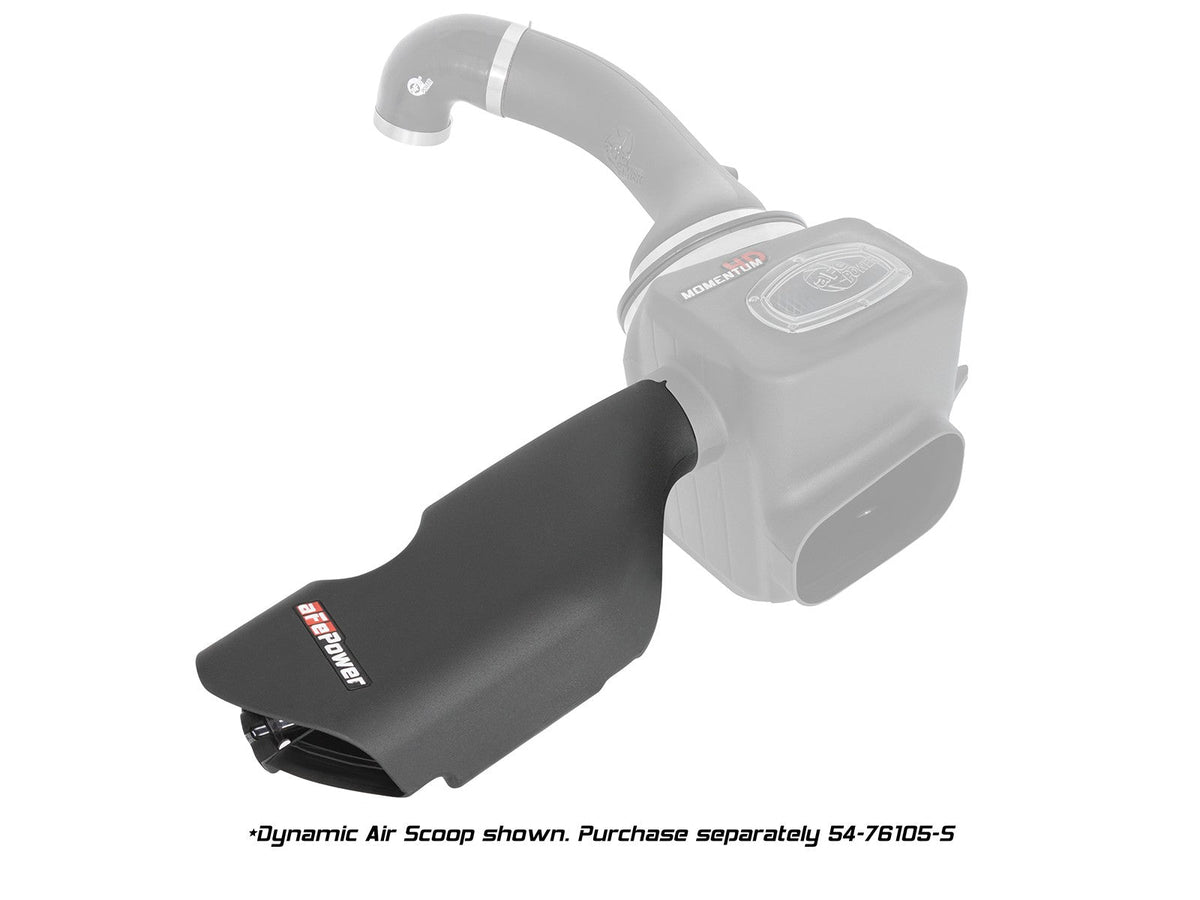 Momentum HD Cold Air Intake System w/ Pro Dry S Filter Nissan Titan Xd 16-19 V8-5.0L (td) aFe Power aFe Power