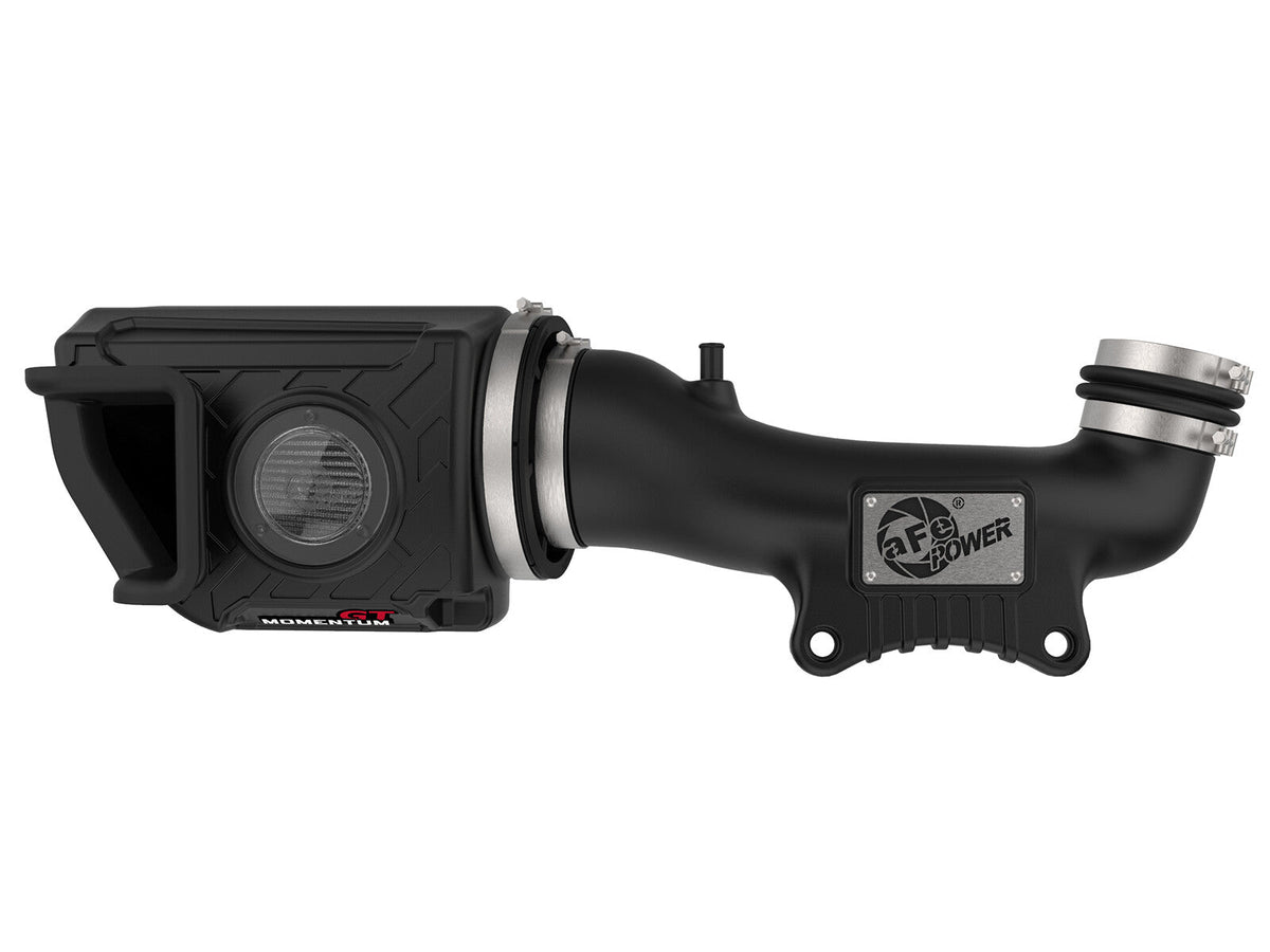 Momentum GT Cold Air Intake System w/ Pro Dry S Filter Jeep Wrangler (JK) 12-18 V6-3.6L 13 HP Gain aFe Power aFe Power
