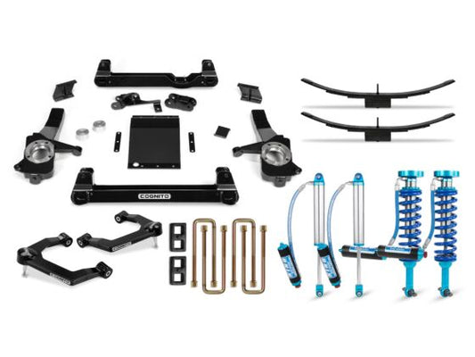 6-Inch Elite Lift Kit with King 2.5 Remote Reservoir Shocks For 2019-2024 Silverado/Sierra 1500 2WD/4WD Including AT4 and Trail Boss Cognito Cognito Motorsports