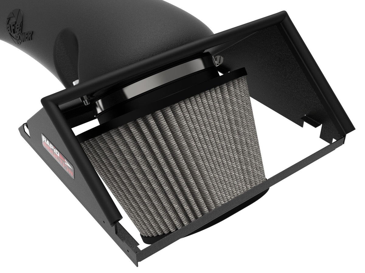 Rapid Induction Cold Air Intake System w/ Pro Dry S Filter Ford F-150 21-26 V8-5.0L aFe Power aFe Power