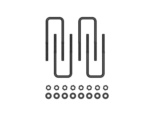 1996-2023 Toyota Tacoma/2000-2021 Toyota Tundra/2019-2023 GM 1500 Pickup 8.0 Inch U-Bolt Kit Icon Vehicle Dynamics Icon Vehicle Dynamics