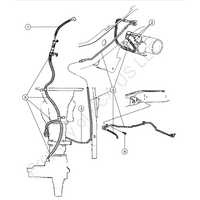 Mopar 94-97 Dodge Ram 4x4 Transfer Case Vacuum Harness - TAMELESS PERFORMANCE